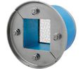 Cable Entry Frame, R, Number of Grommets 1, 60 x 60mm, Stainless Steel